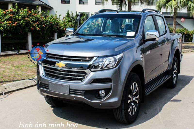 Bán đấu giá 01 xe tải pickup cabin kép Nhãn hiệu CHEVROLET- COLORADO  Màu XÁM