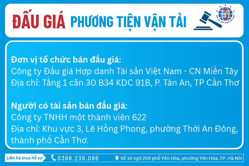 Thông Báo Đấu Giá Tài Sản số: 10.02-01/2026/ĐG-VAAMT