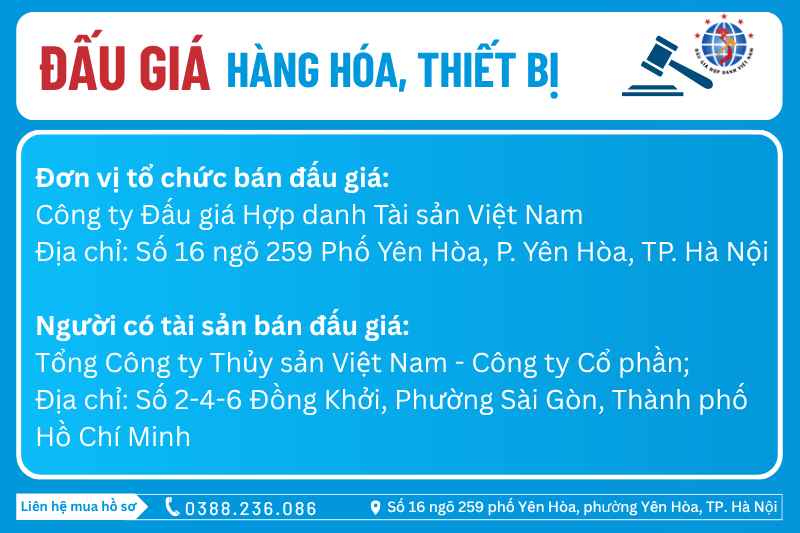 Thông Báo Đấu Giá Tài Sản số: 10.12.2/2026/ĐG-VAA