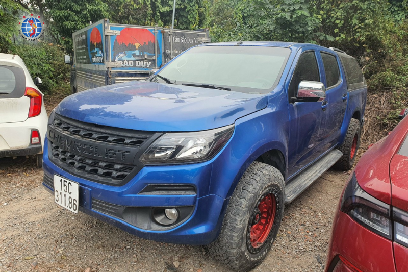 Đấu giá 01 xe ô tô Nhãn hiệu CHEVROLET COLORADO Màu Xanh