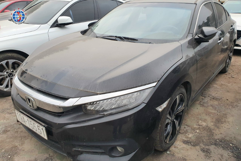 Đấu giá 01 xe ô tô con nhãn hiệu HONDA CIVIC màu đen