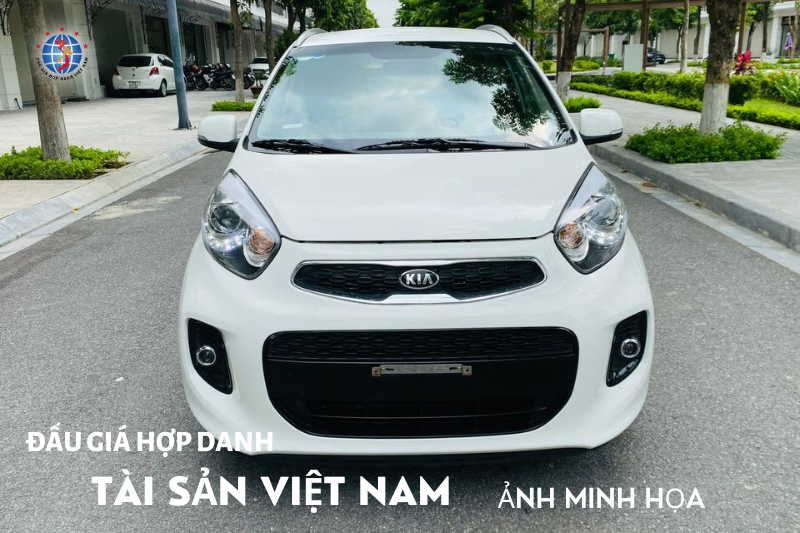 Thông báo đấu giá 01 xe ô tô con nhãn hiệu KIA MORNING màu Trắng BKS 19A-175.18