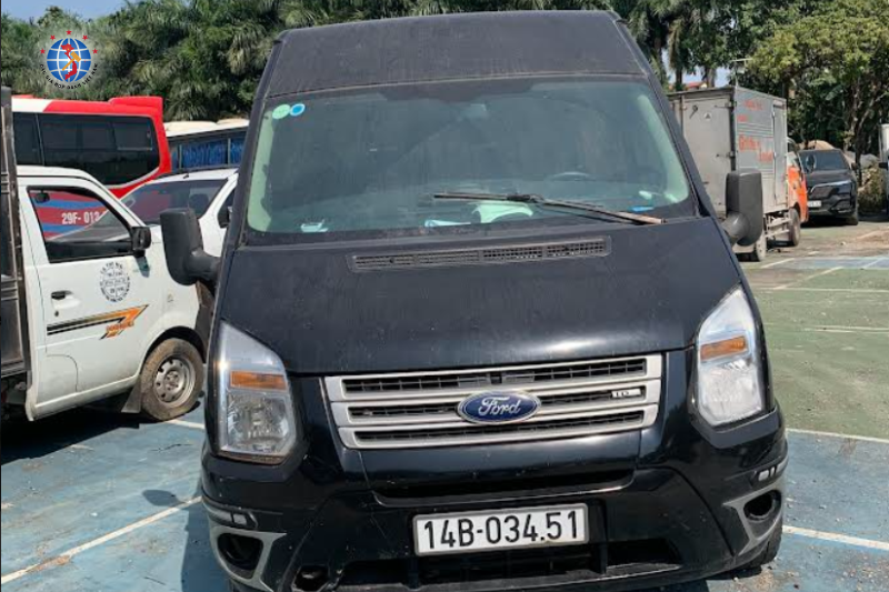 Thông Báo Đấu Giá 01 xe ô tô khách Nhãn hiệu FORD TRANSIT